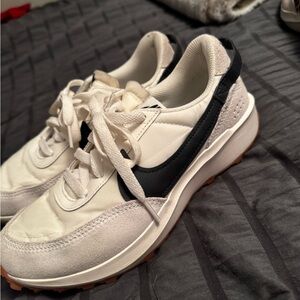 Nike White and Black Athletic Shoes